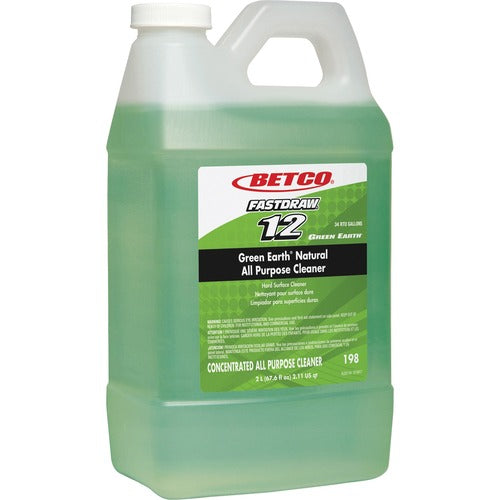 Betco Corporation All-purpose Cleaner, Concentrated, Bio-based, 2 Liter, Green