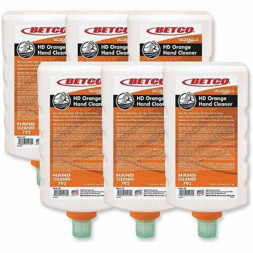 Betco Corporation Skin Cleanser, Heavy Duty, Natural Citrus