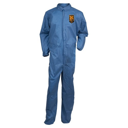 Kimberly-Clark Professional Coveralls, f/Particle Protection, A20, 3XL, 20/CT, Blue