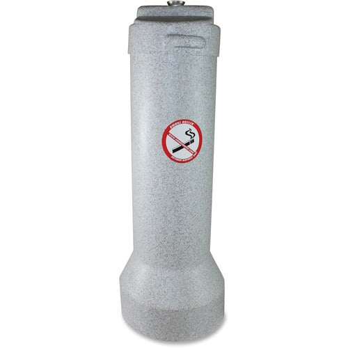 Impact Products Cig Disposal Unit, Outdoor, 9-1/2"Wx25-1/2"Lx9-1/2"H, GY/GE
