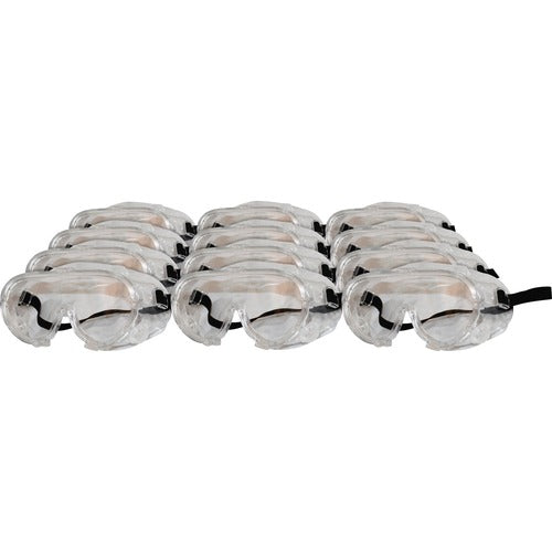 ProGuard Safety Goggles, w/Vent Caps, UV Protection, 12/BX, CL
