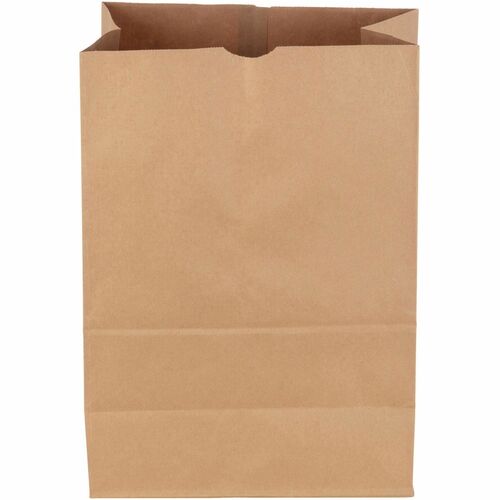 Duro Hilex Poly Shopping Bag,Virgin Kraft,Hvy-Dty,76 lb,12"x7"x17",400/CT,BN-DOB80080