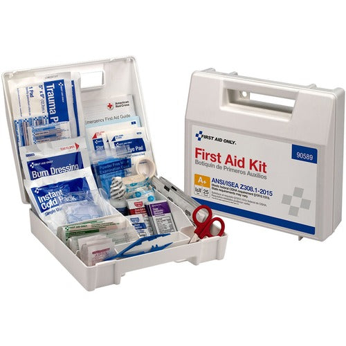 First Aid Only, Inc ANSI First Aid Kit, Vehicle/Worksite, 141 Pcs, WE-FAO90589