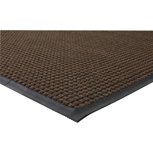 Genuine Joe Waterguard Floor Mat, 3'x10', Brown-GJO59461