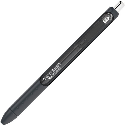 Paper Mate Pen, Gel, 0.7mm, Retractable, InkJoy, 10/PK, Black