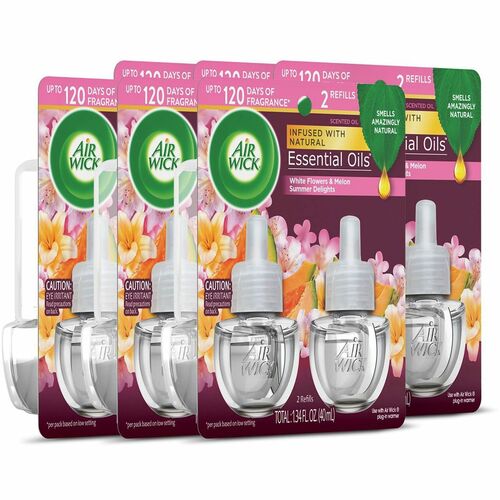 Reckitt Benckiser Oil Warmer Refill, Scented, 0.67oz, 2/PK, Summer Delight