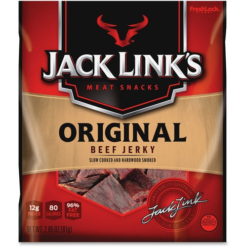 Jack Link's Jack Links Original Beef Jerky, 2.85oz., RD/BK