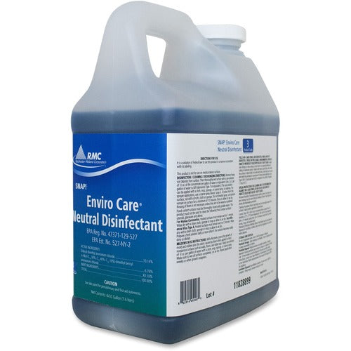 Rochester Midland Corporation Disinfectant,Neutral,Concentrated Liquid,64.25oz,4/CT,BE
