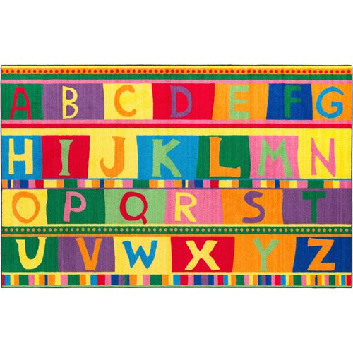 Flagship Carpets, Inc. ABC Tapestry Rug, 3'x5', Multi-FCICE19216W