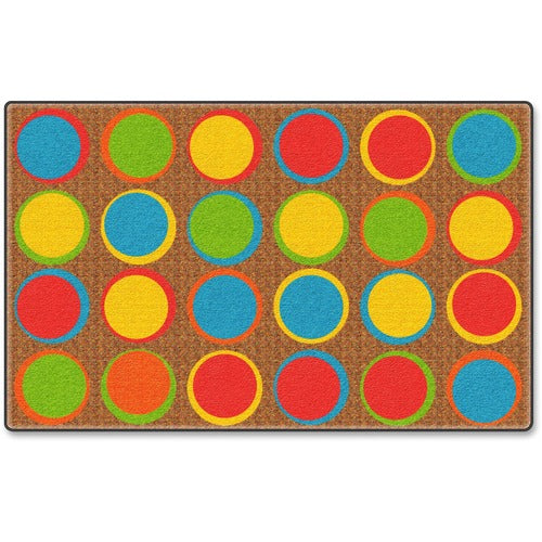 Flagship Carpets, Inc. Sitting Spots Seating Rug, 6'x8'4, Multi-FCIFE30432A