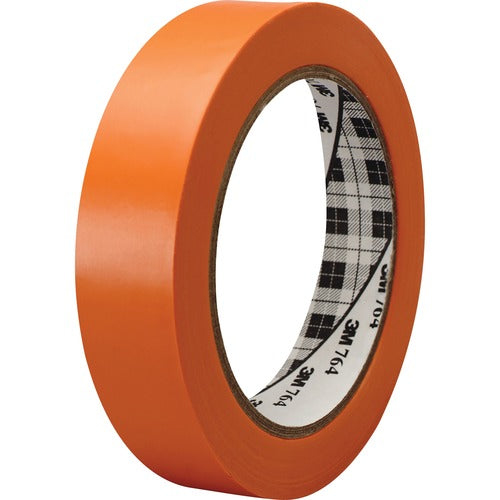 3M Tape, Vinyl, General Purpose, 1"x36 Yards, Orange