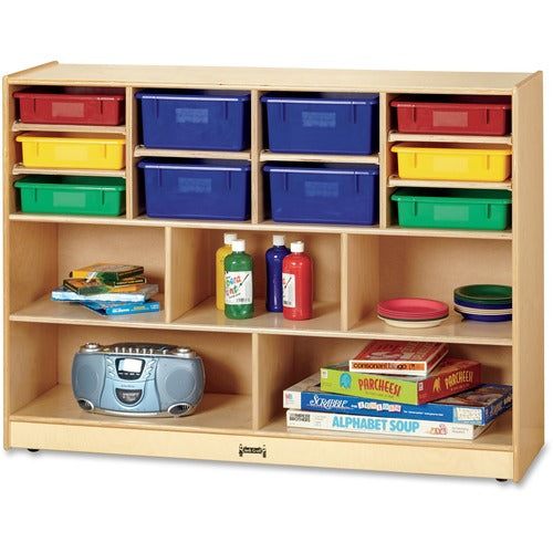 Jonti-Craft, Inc. Super-Sized Combo Mobile Storage Unit, 48"x15"x35-1/2", WN