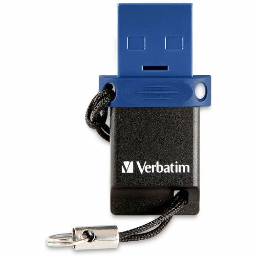 Verbatim USB-A/USB-C Drive, 32GB, Blue
