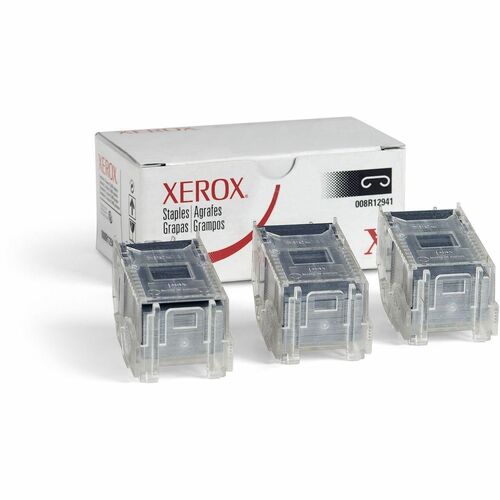 Xerox Staple Refills, f/ Phaser 7760, 15,000 Capacity, 3/PK, Gray