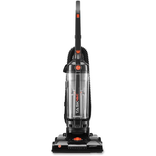 Hoover Taskvac Commercial Bagless Upright Vacuum, 12.Amp, BK