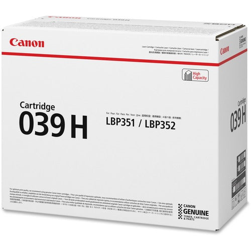 Canon Toner Cartridge, High-yield, LBP351/352, 25000 Pages, Black