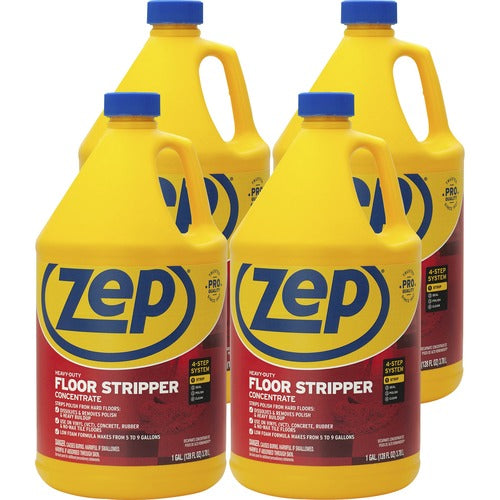Zep Commercial Floor Stripper, Heavy -Duty, 128oz., 4/CT