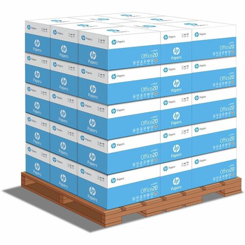 Hewlett-Packard HP Paper,20Lb,92 GE/102 ISO,8-1/2"x11",500/RM,400RM/PL,WE-HEW112101PL