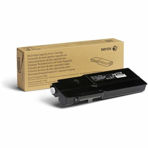 Xerox Toner Cartridge, f/VersaLink C400, 5000 Page High Cap., BK