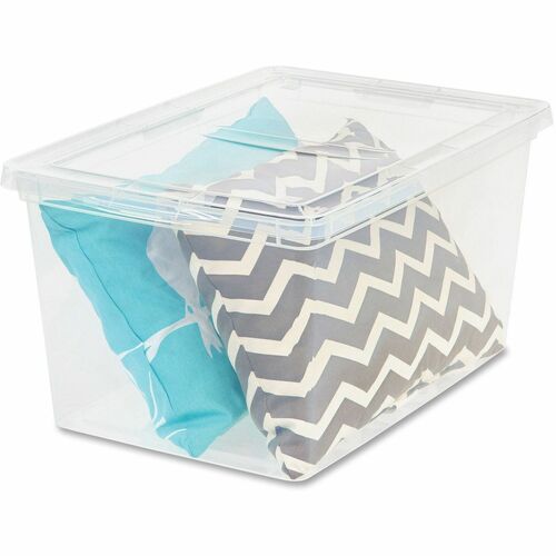 Iris Deep Modular Snap-Tight Lid, 68Qt, 6/CT, Clear