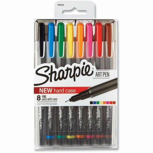 Newell Brands Sharpie Art Pen, Fine Pt, 8/PK, Ast