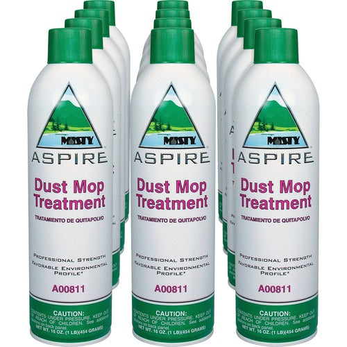 Amrep,Inc. Dust Mop Treatment, Lemon/Citrus, 16oz., 12EA/CT, WE