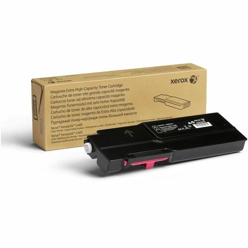 Xerox Toner Cartridge, f/VL C400, 8000 Page Extra High Cap., MA