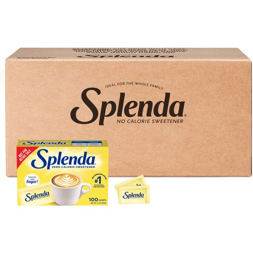 Heartland Food Products Group Splenda Sugar Substitute Packets, 1.0g, 100/BX, 12BX/CT, YW