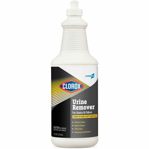 Clorox Company Urine Remover, f/Stains/Odors, 32 oz, White