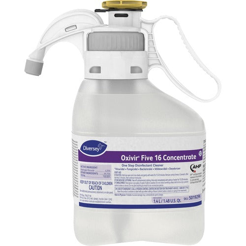 Diversey Care Disinfectant Cleaner, One-step, 1.4L, Clear-DVO5019296