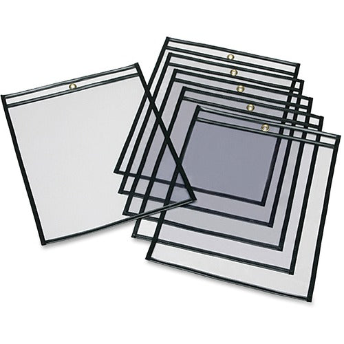 SKILCRAFT Transport Poly Envelope Holder, 25/BX, Clear