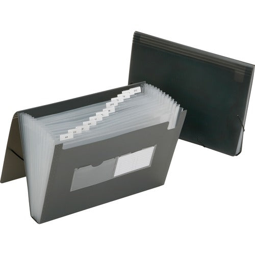 SKILCRAFT Storage Folder, Poly, 12-Tab, 1-1/4" Exp, 13"x9-1/2", SEGY