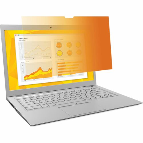 3M Privacy Filter, f/12.5" Wide-screen Laptops, 16.9, Gold