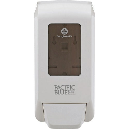 Georgia-Pacific Dispenser f/Soap/Sanitizer, Manual, 5.1"x6.2"x12.1", White-GPC53058