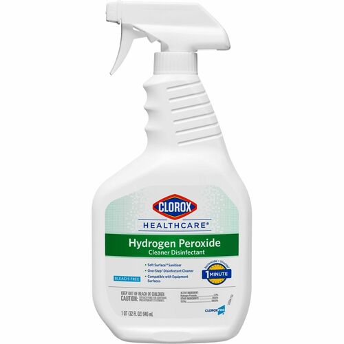 Clorox Company Disinfecting Cleaner, Hydrogen Peroxide, 32 oz, WE/GN