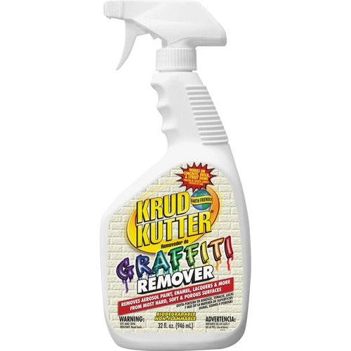 Rust-Oleum Graffiti Remover, Water-Based, Multi-surface, 32 fl. oz, MI