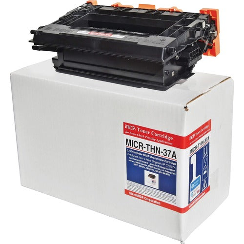 MicroMICR CORP MICR Toner Cartridge, f/ HP 37A, 11000 Pg Yield, BK
