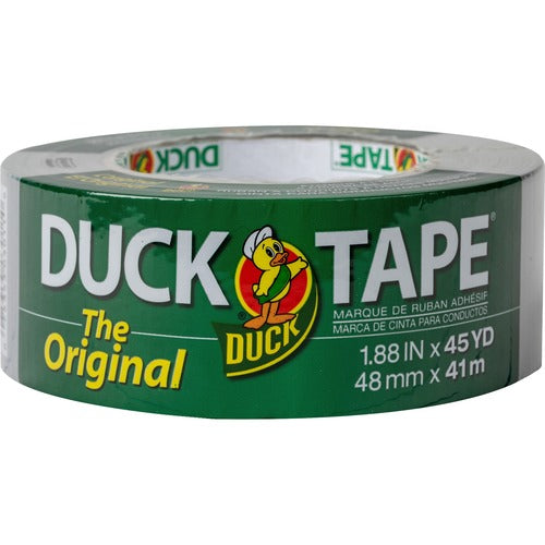 Duck Brand Duct Tape, Cloth, Waterproof, 9mil, 1-7/8"x45 Yards, Silver-DUC394468