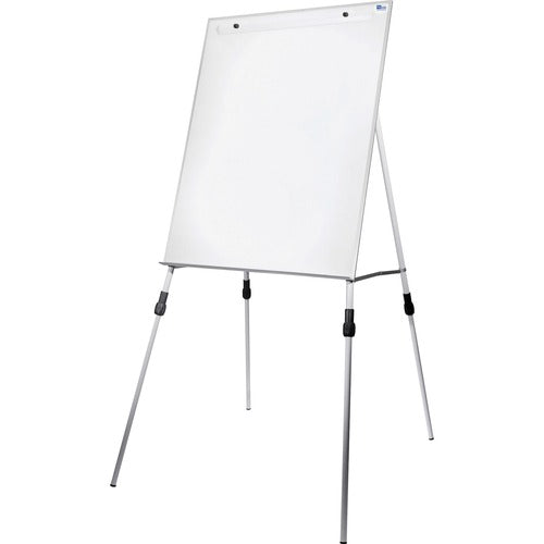 Flipside Products Dry-Erase Easel Stand, Multi-Use, 46"x5"x29-1/2"-70", White-FLP51000