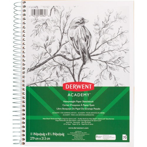 Mead Sketchbook, Perforated, 67 lb., 8-1/2"Wx3/5"Lx11"H, White
