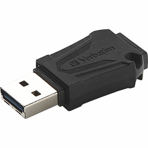 Verbatim Flash Drive, Crush-resistant, Water-Resistant, 16GB, Black