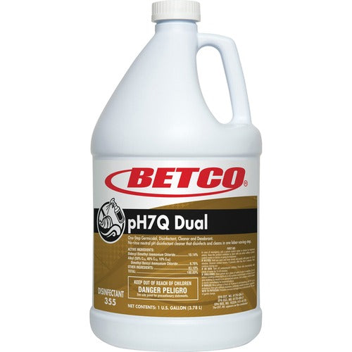 Betco Corporation Disinfectant, Neutral pH, EPA-reg, Concentrated, 1 Gal, YW