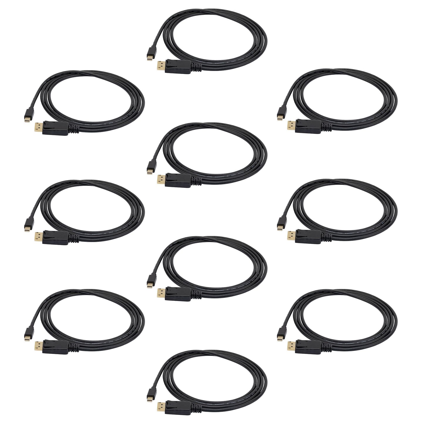 StarTech.com MDP2DPMM610PK DisplayPort cable 110.2" (2.8 m) Mini DisplayPort Black