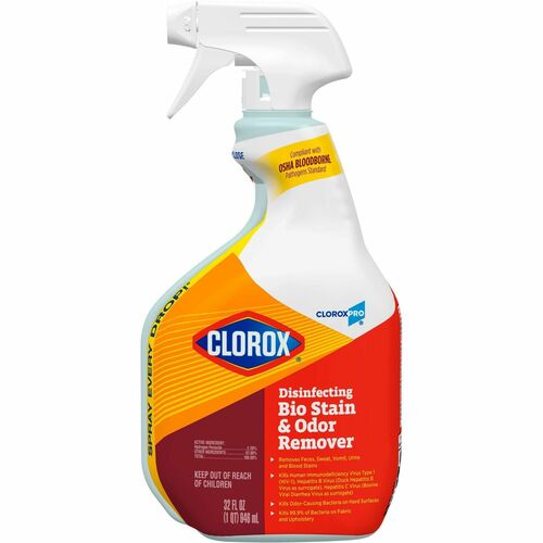 Clorox Company Disinfectant Spray, OSHA Compliant, Bleach-free, 32 oz