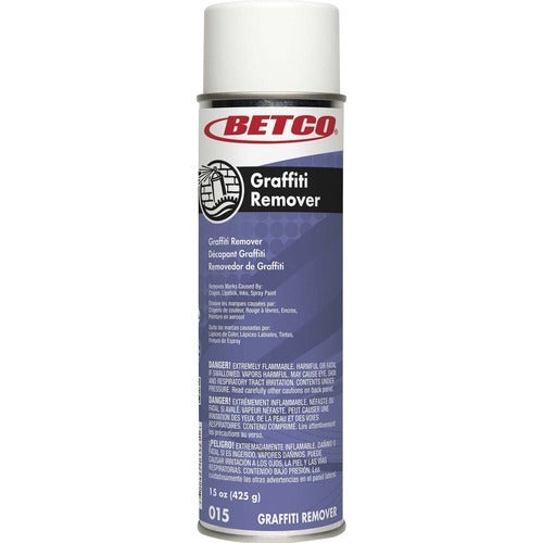 Betco Corporation Graffiti Remover, Spray, Flammable, 15 oz Net Weight