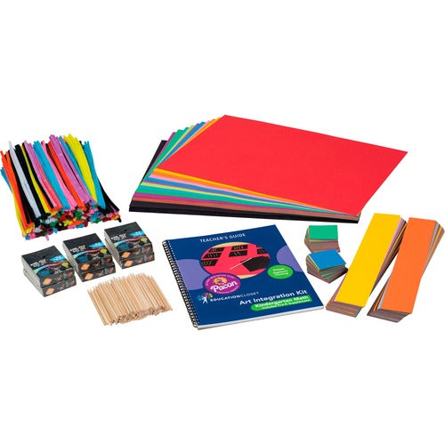 Pacon Art Integration Kit, Grade K, 12-3/5"Wx19-1/4"Lx3-1/2"H, MI