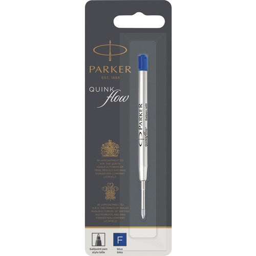 Parker Pen Refill, f/Parker Ballpoint, Fine Point, Blue