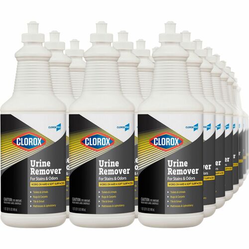 Clorox Company Urine Remover, f/Stains/Odors, 32 oz, 552/PL, White