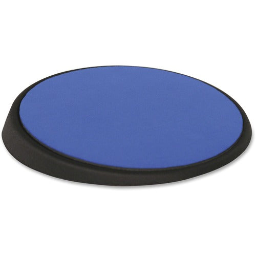 Allsop Mouse Pad, w/Wrist Aid, 9", 7-Degree Angle, Blue/Black