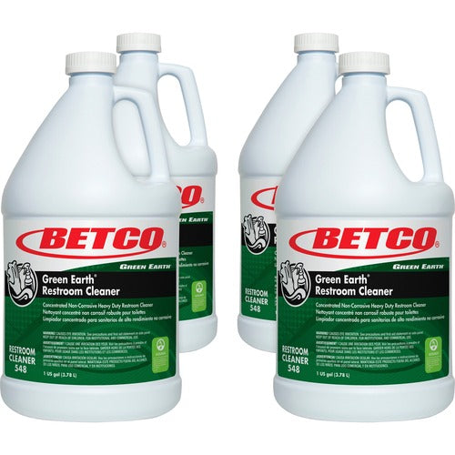 Betco Corporation Restroom Cleaner, Concentrated, Heavy-duty, 1 Gal, 4/CT, GN